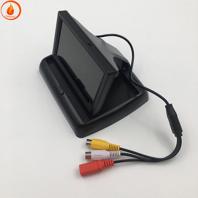 カービデオ ヘッドレスト テレビモニター ディスプレイ 4.3 インチ 折りたたむ高画質