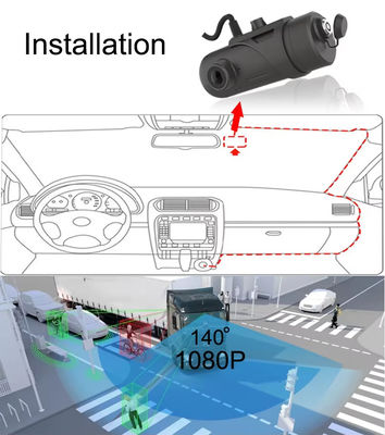 2MP 4G WIFI リモートモニター ミニ デュアルダッシュボード カメラ DVR モーターバイク用 GPS ADAS DMS BSD