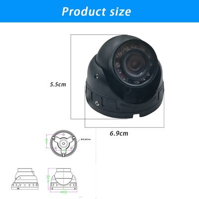 ユニバーサル 2MP AHD1080P 360度ビューカメラ バスカメラシステム 監視 12V ナイトビジョン 防水