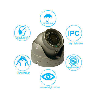 ユニバーサル 2MP AHD1080P 360度ビューカメラ バスカメラシステム 監視 12V ナイトビジョン 防水