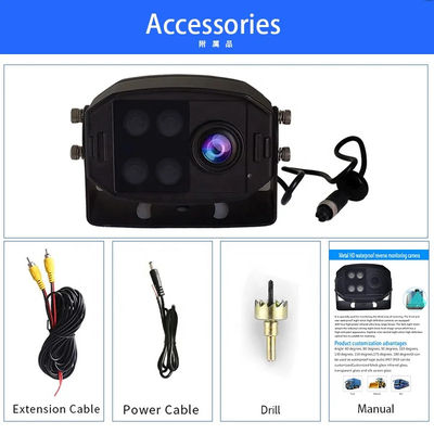 Firecore X-02 DC12V HD 1080P 前後駐車カメラ ナイトビジョン IP69K 駐車支援カメラシステム